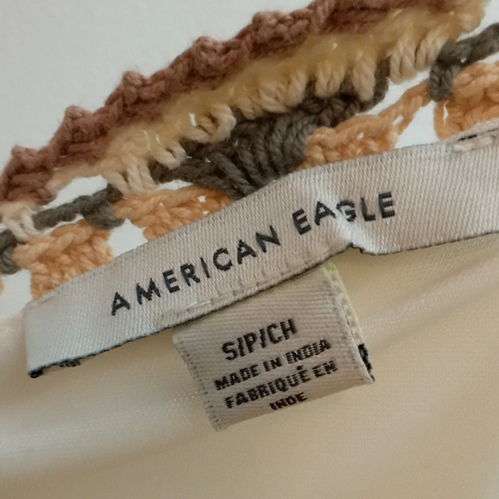 American Eagle Cream Linen Blend Skort Size S - Picture 4 of 6